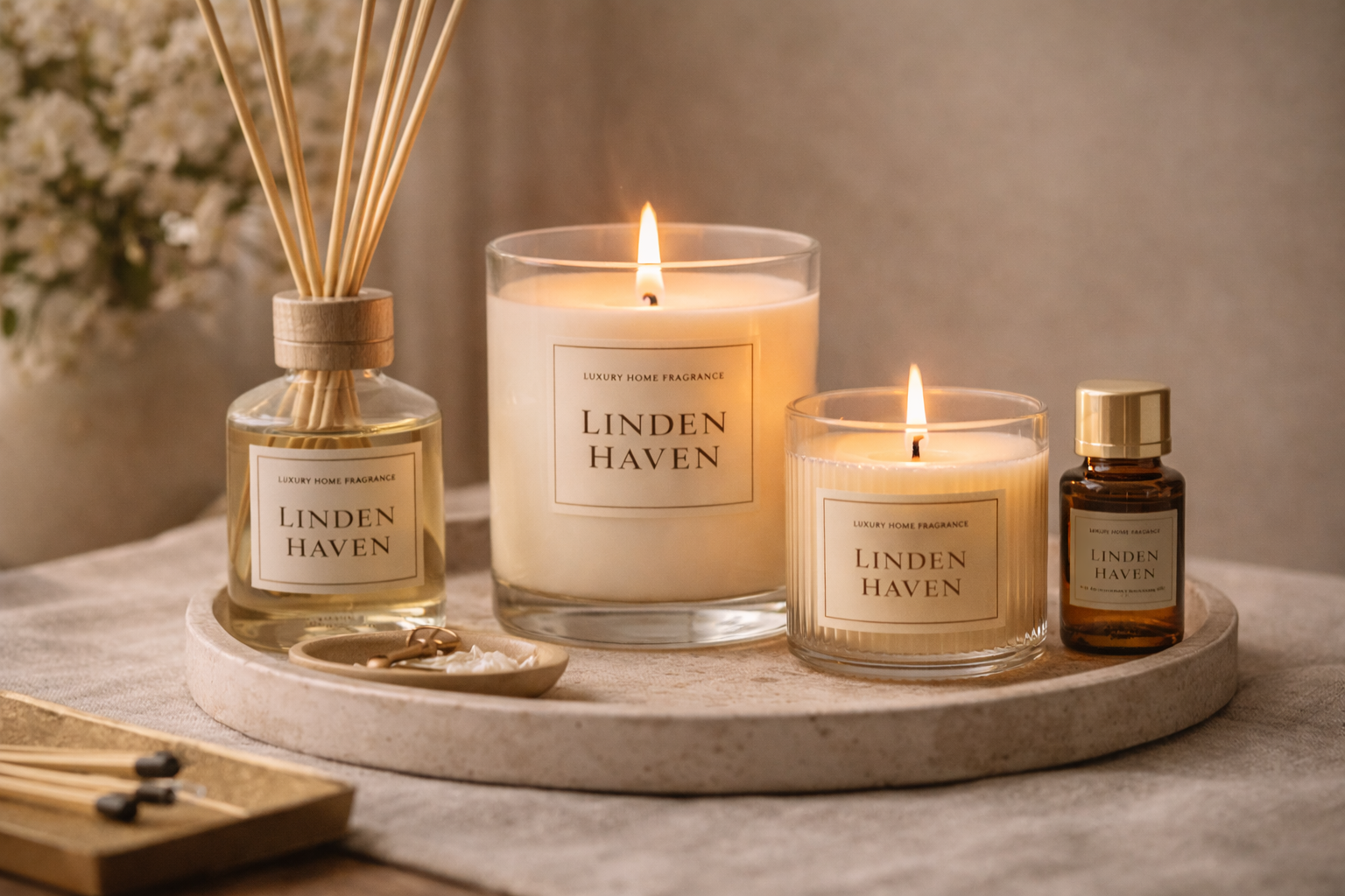 Linden Haven story and brand atmosphere